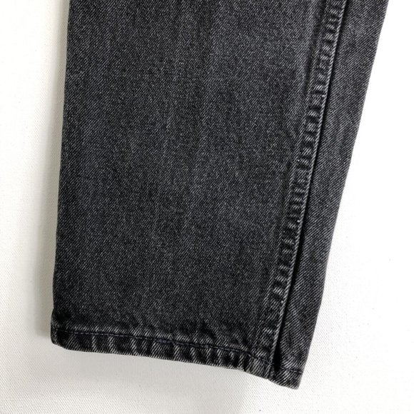 WOMENS LEVIS 513 STRAIGHT LEG‎ STRETCH JEANS OFF Black SIZE Fit W30xL28 - Picture 6 of 6